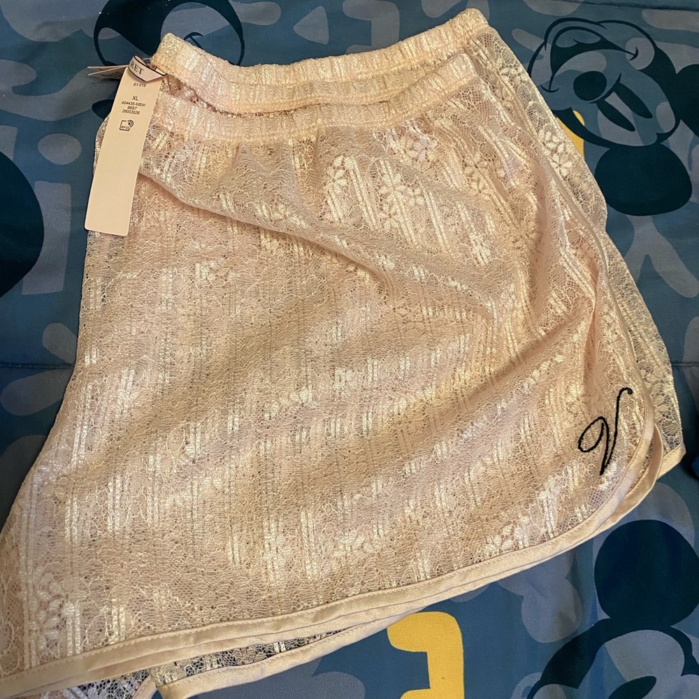 VS sheer shorts